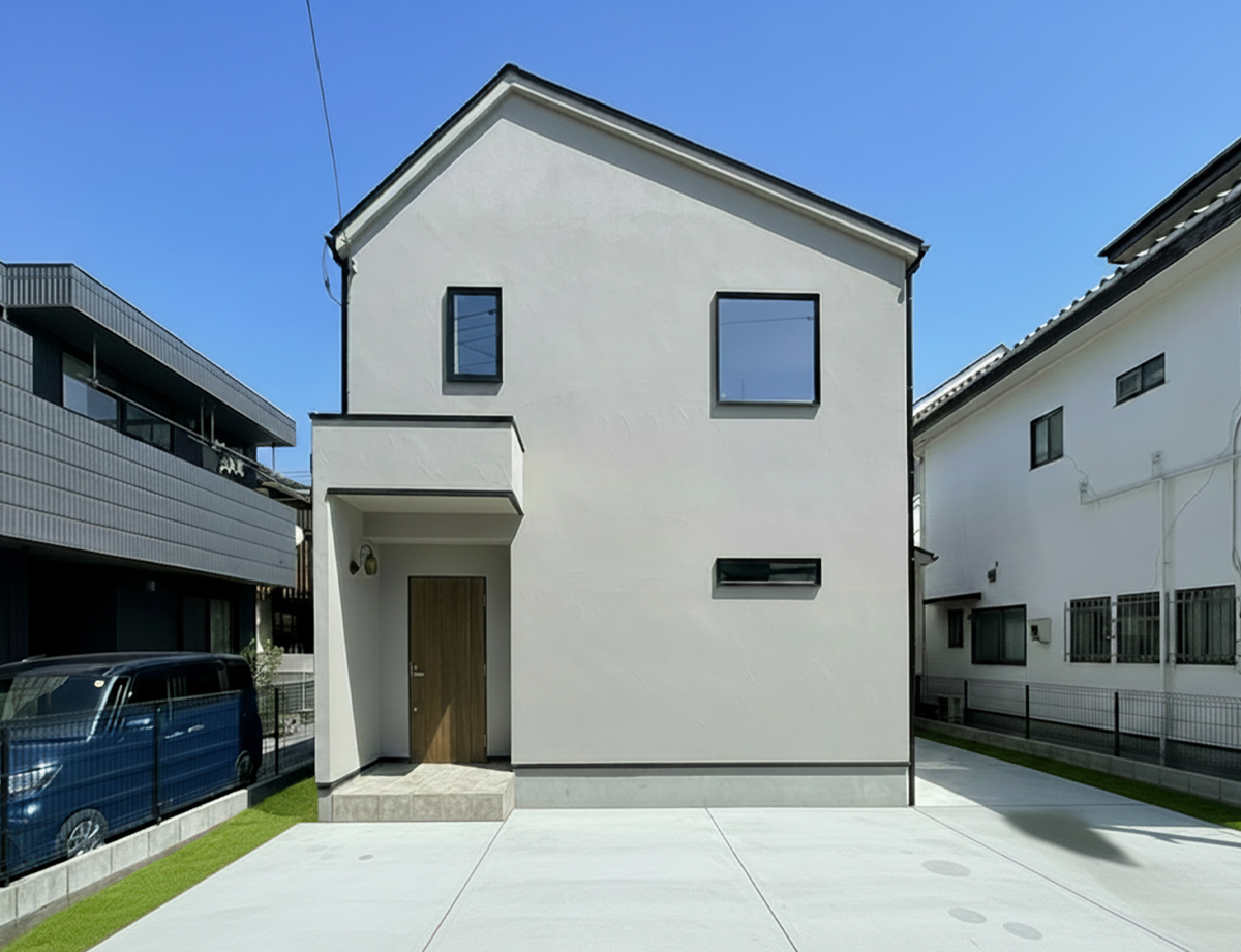 ワンちゃん2匹と暮らす、開放的な住まい